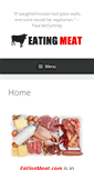 Mobile Screenshot of eatingmeat.com